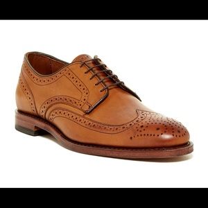 Allen Edmonds “Players” Wingtip Derby 10D walnut